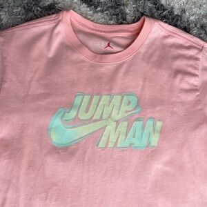 This is a Nike Air Jordan Jumpman Graphic Tee